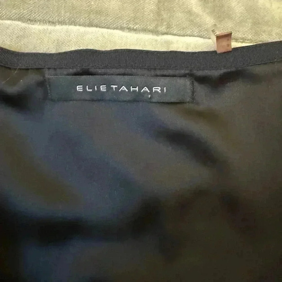 Elie Tahari Mini Skirt with Fringe Details - Picture 2 of 3